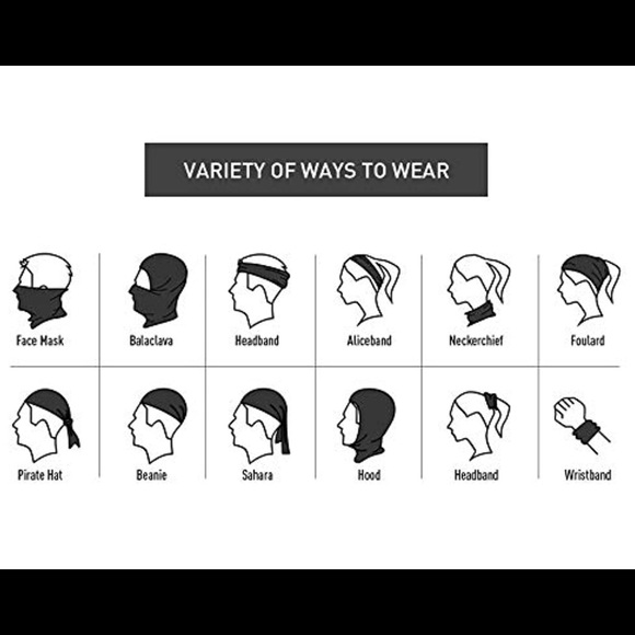 Ear Hanging Triangle Bandana For Men & Women - Picture 3 of 4